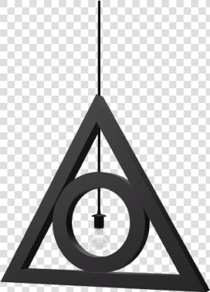 Deathly Hallows Lamp   Sign  HD Png Download