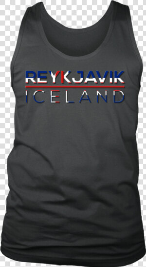 Reykjavik Iceland Pride Patriotic Vintage Flag Tank   Active Tank  HD Png Download