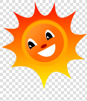 Smiley Sun Clip Art   Happy Face Sun Png  Transparent Png