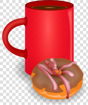 Coffee And Doughnut Clip Arts   Animated Donuts And Coffee  HD Png Download