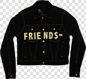 Friends Denim Jacket   Leather Jacket  HD Png Download