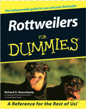 Rottweiler Gifts   Dummies  HD Png Download