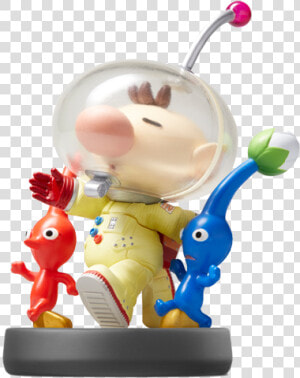 Super Smash Bros Amiibo Olimar  HD Png Download