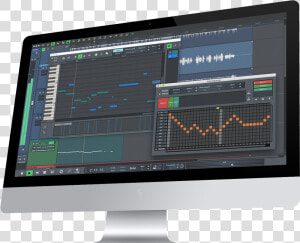 N track Studio   Studio Computer  HD Png Download