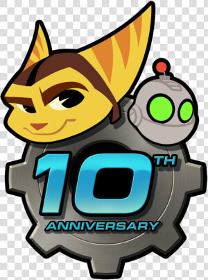 Ratchet And Clank 10th Anniversary  HD Png Download