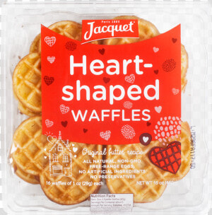 Waffle Clipart Heart Shaped Waffle  HD Png Download