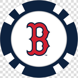 Boston Red Sox Poker Chip Ball Marker   Logos And Uniforms Of The Boston Red Sox  HD Png Download