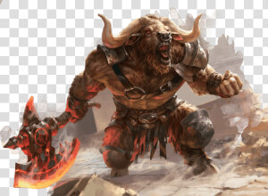 Smelt Ward Minotaur  HD Png Download