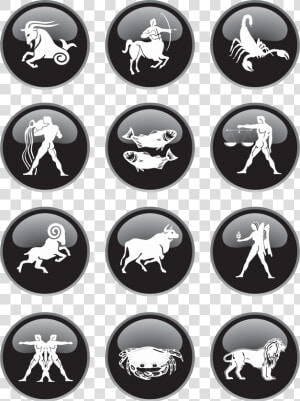 Black Zodiac Signs Png Clipart Picture   All Zodiac Signs Png  Transparent Png