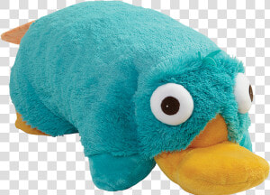 Disney Phineas And Ferb Perry The Platypus Pillow Pet   Pillow Pets Disney  HD Png Download