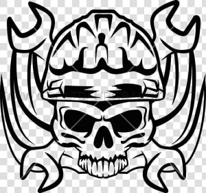 Vector Skulls Mechanic   Skull With Wrenches Svg  HD Png Download