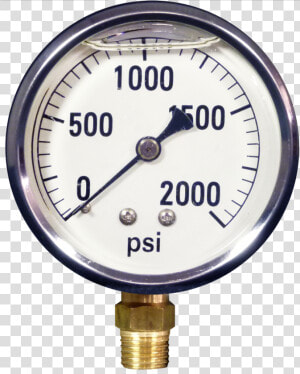 Water Pressure Gauge 2000 Psi   Png Download   Vacuum Pressure Gauge  Transparent Png