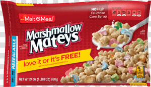 Malt O Meal Marshmallow Mateys Cereal  HD Png Download