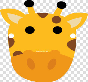 Giraffe Clipart Mask   Giraffe Mask Clipart  HD Png Download