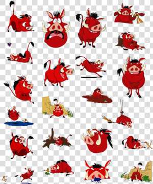 Timon And Pumbaa Characters   Timon And Pumbaa Free Vector  HD Png Download