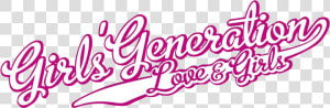 Snsd Png  render  Love N Girls Logo By Pikudesign On   Girls Generation  Transparent Png