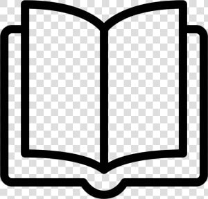 Spine Clipart Open Book   Book Icon Png White  Transparent Png