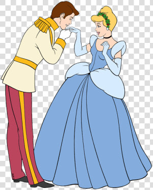 Presents Cinderella  Prince Charming   Cinderella And Prince Charming Clipart  HD Png Download