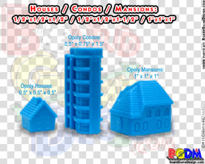 Monopoly Houses  Monopoly Condos  Monopoly Mansions    Bowling Pin Pawns  HD Png Download