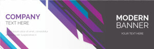 Background Modern Banner Purple Vector Format Cdr    Background Banner Modern Png  Transparent Png