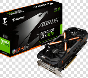 Gigabyte Aorus Gtx 1070  HD Png Download