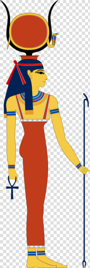 Egypt Hathor Svg   Ancient Egyptian Goddess Hathor  HD Png Download