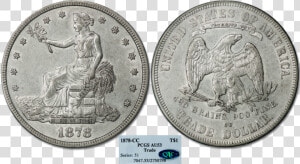 1878 Cc T  Pcgs53 950   Quarter  HD Png Download