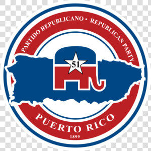 Logo Gop pr   Puerto Rico Republican Party  HD Png Download