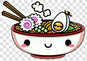 Viber Food Stikers   Kawaii Ramen Transparent Background  HD Png Download