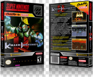 Killer Instinct Replacement Nintendo Snes Game Case   Killer Instinct Character Bio  HD Png Download