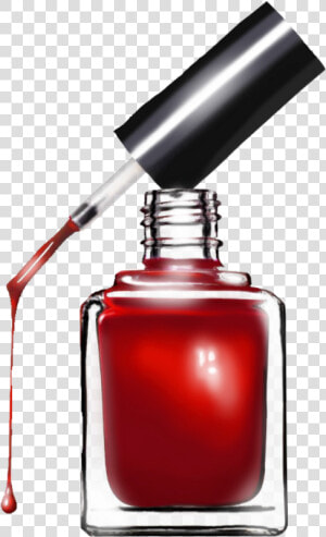 Фото  Автор Olinka   Nail Polish Bottle Drawing  HD Png Download