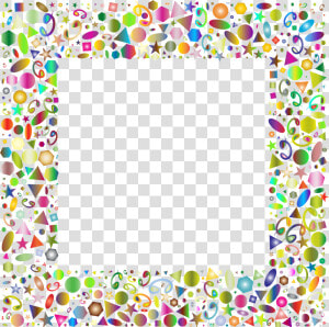 Picture Frame square symmetry   Party Frame Png  Transparent Png