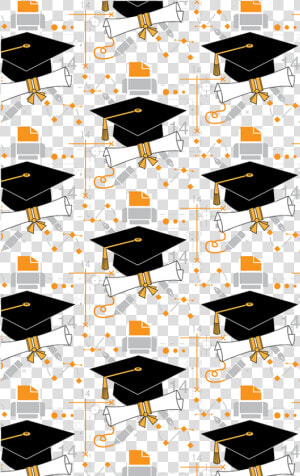 Graphic Designer Graduation Invitation Pattern On Behance  HD Png Download