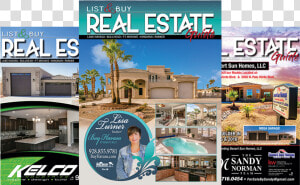 List  amp  Buy Real Estate In Lake Havasu City Bullhead   Magazine Cover Of Real Estate  HD Png Download