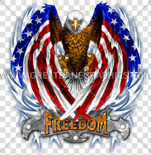 High Resolution American Flag Eagle  HD Png Download