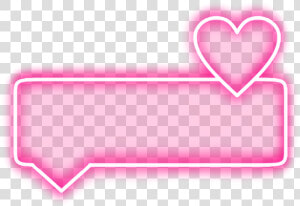 Transparent Pink Heart Clipart Border   Pink Heart Bubble Png  Png Download