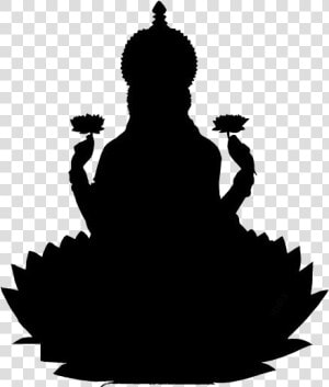 Saraswati Devi Png Transparent Images   Saraswati Silhouette  Png Download