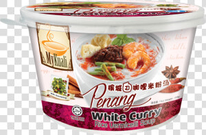 Mykuali Penang White Curry Noodle  HD Png Download