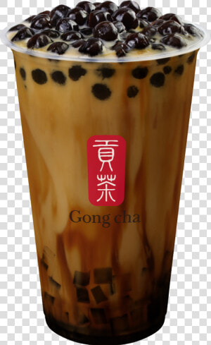 Brown Sugar Oolong Milk Tea With 2j   Brown Sugar Oolong Milk Tea Gong Cha  HD Png Download