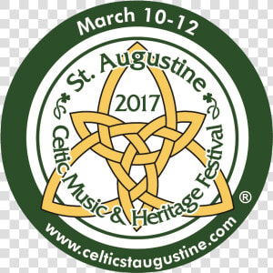 Augustine Celtic Music  amp  Heritage Festival   Emblem  HD Png Download