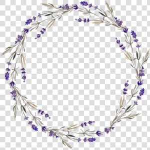 Purple Watercolor Flower Wreath Png   Transparent Cartoons   Watercolor Flower Wreath Transparent Background  Png Download