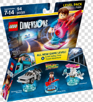 Lego Dimensions Back To The Future   Back The Future Lego  HD Png Download