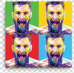 Mcgregor Pop Art Canvas Class  HD Png Download