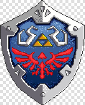 Hylian Shield 8 Bit  HD Png Download