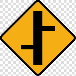 Staggered Crossroads With Minor Roads  HD Png Download