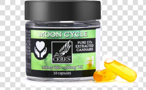 Moon Cycle Hash Oil Capsules 100mg  HD Png Download