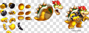 Click For Full Sized Image Bowser   Pocket All Stars Bootleg  HD Png Download