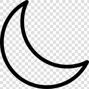 Crescent Moon   Crescent Moon Icon Png  Transparent Png