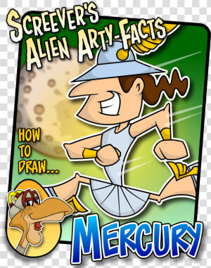 A New Screever S Alien Arty facts   Cartoon  HD Png Download