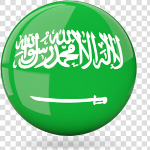 Glossy Round Icon   Saudi Arabia Flag Icon  HD Png Download